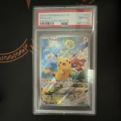 Pokemon Pikachu 027 Scarlet & Violet Promo Holo ETB PSA 10 2023 - Image 1