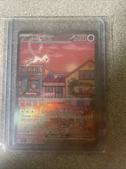 Pokemon TCG Mew EX 053 Scarlet & Violet Promo Holo Full Art NM Condition - Image 1