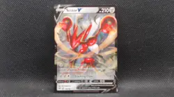 SCIZOR V 118/189 HOLO V RARE DARKNESS ABLAZE POKEMON NM - Image 1