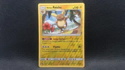 ALOLAN RAICHU 31/111 HOLO R CRIMSON INVASION POKEMON REVERSE HOLO MP - Image 1