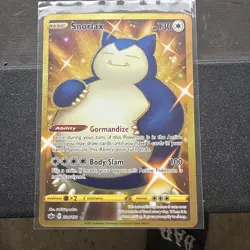 Pokemon Snorlax 224/198 Chilling Reign Gold Secret Rare Full Art Holo NM - Image 1