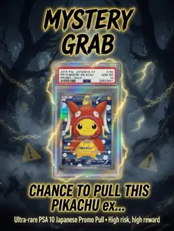 2015 Pokemon Japanese XY Magikarp Pikachu #150 Promo Holo PSA 10 Mystery Grab - Image 3