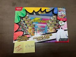 Pokemon Ascended Heroes: GARDEVOIR Premium Poster Collection Box Sealed - Image 1