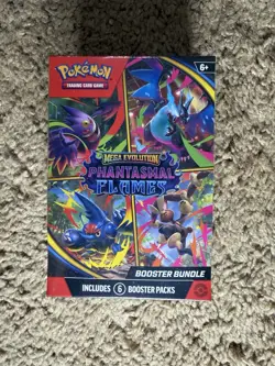 Pokemon Mega Evolution Phantasmal Flames Booster Bundle - Image 1