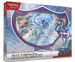 NEW FACTORY SEALED POKEMON TCG SCARLET & VIOLET PALAFIN EX BOX - Image 1