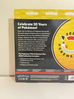 Pokemon Day 2026 Collection Pikachu Promo Box - Image 5
