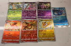 Eeveelution Star Sparkle Holo Chinese Gem Pack Vol 2 Pokemon Lot [US SELLER] - Image 1