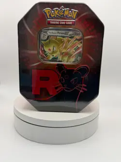 Pokemon TCG: Team Rocket Tin - Persian ex - New & Sealed - Image 1