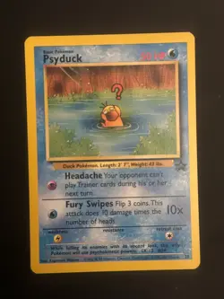 Pokemon TCG Psyduck 20 Black Star Promo NM/Mint WOTC Vintage - Image 1