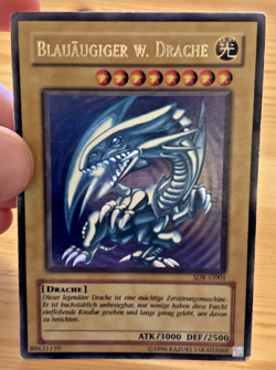 Yu-Gi-Oh Blauaugiger W. Drache SDK-G001 Ultra Rare Deutsch Vintage Blue Eyes - Image 2