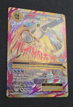Mega Blastoise EX 102/108 Full Art Ultra Rare 2016 XY Evolutions Pokemon Card - Image 4