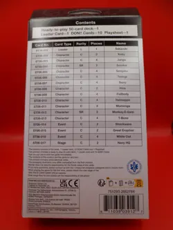 One Piece TCG Absolute Justice Starter Deck ST-06 English - Image 2