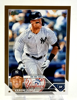 2023 Topps Series 1 - Aaron Judge #62 Gold 767/2023 New York Yankees - Image 1