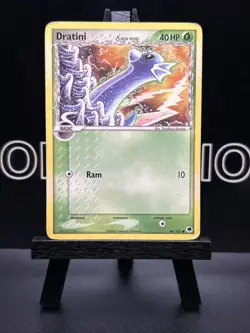 2006 Pokemon TCG Ex Dragon Frontiers Dratini 46/101 Regular Common Card MP - Image 2