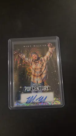 2026 Leaf Pop Century Mike Majlak 1/1 Autographs auto card Scope - Image 2