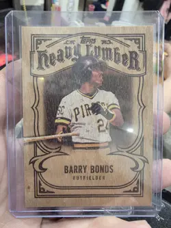 2026 Topps Series 1 Barry Bonds Heavy Lumber SSP Case Hit #HL-13 Pirates - Image 1