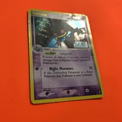 Banette Holo Rare 1/100 HP EX Crystal Guardians Pokemon Card 001/100 Stamp VHP - Image 5