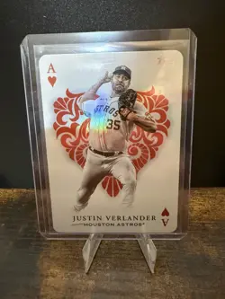 2023 Topps Series 1 - All Aces Justin Verlander #AA-6 Houston Astros - Image 1