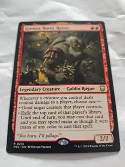 1 x Magic the Gathering Commander: Modern Horizons 3 Grenzo, Havoc Raiser ex con - Image 1