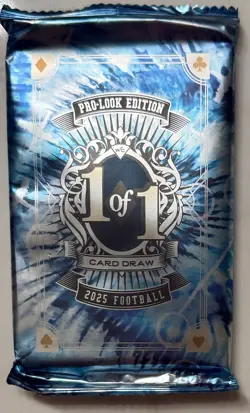 2025 Wildcard 5 Card Draw Tie Dye 1/1 Case Hit Sealed Pack - Image 1