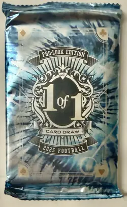 2025 Wildcard 5 Card Draw Tie Dye 1/1 Case Hit Sealed Pack - Image 2