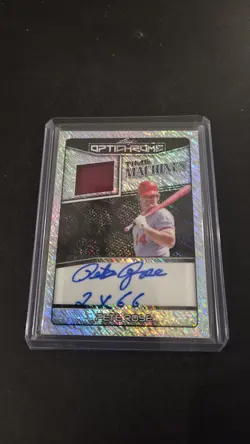 2025 Leaf Optichrome Baseball Pete Rose Time Machine Inscribed Patch Auto 1/1 - Image 2
