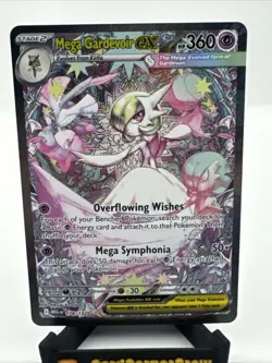 Mega Gardevoir EX Full Art Mega Evolution Holo 178/132 Special Illustration Rare - Image 2