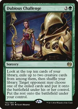 Dubious Challenge - Kaladesh | MTG Card - Image 1