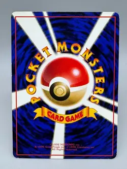 Koffing No. 109 Japanese Vending series 2 Glossy Old Back Pokemon Card 1998 - Image 3