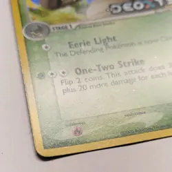 Nuzleaf EX Deoxys 43/107 Reverse Holo Card Stamped Pokemon TCG Nintendo - Image 2