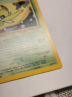 Celebi 16/64 Neo Revelation Regular Card Pokemon TCG Nintendo - Image 3