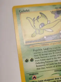 Celebi 16/64 Neo Revelation Regular Card Pokemon TCG Nintendo - Image 4