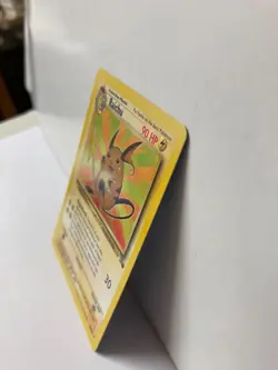 Raichu 29/62 Fossil (4th Print) NH Rare Pokemon Card WOTC 1999-2000 LP - Image 5