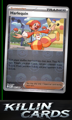 Harlequin (Poke Ball Pattern) 083/086 Pokemon Uncommon SV: White Flare Card NM - Image 1