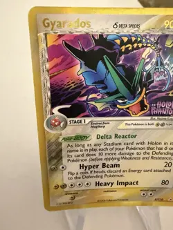 Pokemon Gyarados Delta Species Reverse Holo Card 8/110 From Holon Phantoms - Image 2