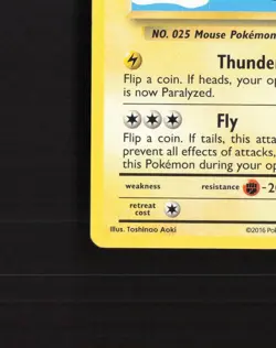 Flying Pikachu 110/108 Evolutions Secret Rare Pokemon Card LP - Image 5