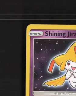Shining Jirachi 42/73 Shining Legends Shiny Holo Rare Pokemon Card LP - Image 3