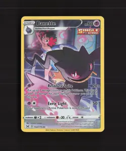 Banette TG07/TG30 Lost Origin Full Art Ultra Rare Holo Pokemon Card NM - Image 1