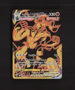Single Strike Urshifu VMAX TG29/TG30 Brilliant Stars Full Art Pokemon Card NM - Image 1
