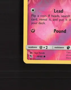 Clefairy 38/68 Hidden Fates Reverse Holo Pokemon Card LP+ - Image 5