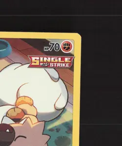 Rockruff TG07/TG30 Silver Tempest Full Art Ultra Rare Holo Pokemon Card NM - Image 4