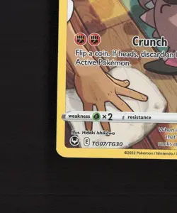 Rockruff TG07/TG30 Silver Tempest Full Art Ultra Rare Holo Pokemon Card NM - Image 5