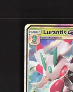 Lurantis GX 15/149 Sun & Moon Ultra Rare Holo Pokemon Card DMG - Image 3