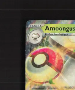 Amoonguss ex 011/159 Journey Together Ultra Rare Holo Pokemon Card NM - Image 3