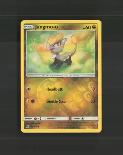 Jangmo-o 75/111 Crimson Invasion Reverse Holo Pokemon Card NM - Image 1