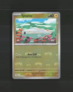 Tynamo 030/086 Black Bolt Reverse Holo MASTER BALL Pokemon Card NM - Image 1