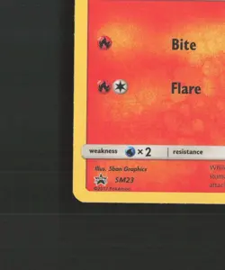 Litten SM23 Sun & Moon Black Star Promo Holo Pokemon Card LP - Image 5