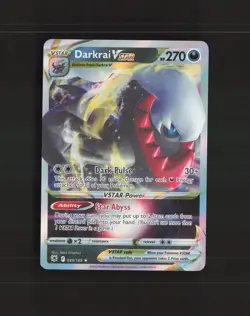 Darkrai VSTAR 099/189 Astral Radiance Ultra Rare Holo Pokemon Card NM - Image 1