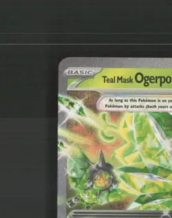 Teal Mask Ogerpon ex 012/131 Prismatic Evolutions Ultra Rare Pokemon Card NM - Image 3