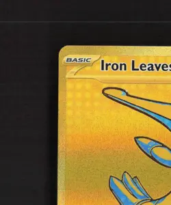 Iron Leaves ex 176/131 Prismatic Evolutions Full Art Ultra Rare Pokemon Card NM - Image 3